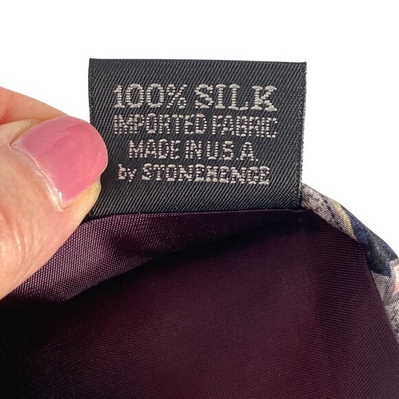 Stonehenge Champagne Cocktail Collection 100% Silk Mens Tie 57x3.6in Made In USA - Picture 6 of 6